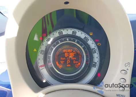 2013 Fiat 500 Pop from USA, damaged, VIN 3C3CFFAR6DT562896